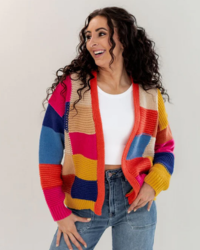 Be bold and beige in this statement-making cardigan! The Multicolor Checkered Open Knit Cardigan gives you a playful pop of color without leaving you stranded in a sea of overwhelming hues. Its checkered pattern is neutral enough to keep your style versatile, while the loose weave and open front grants you a breezy fit that'll have you feeling dialed-in and ready to slay!