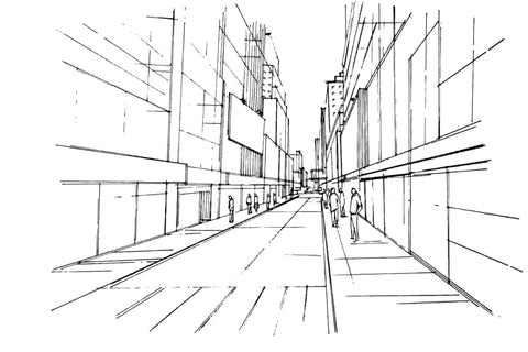 2 point perspective drawing tutorial