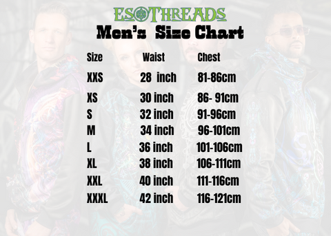 Mens Size Chart