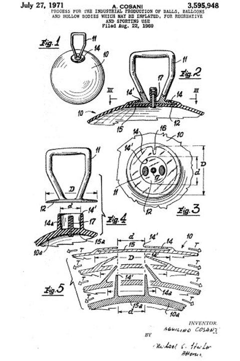 Patentzeichnung Pezziball