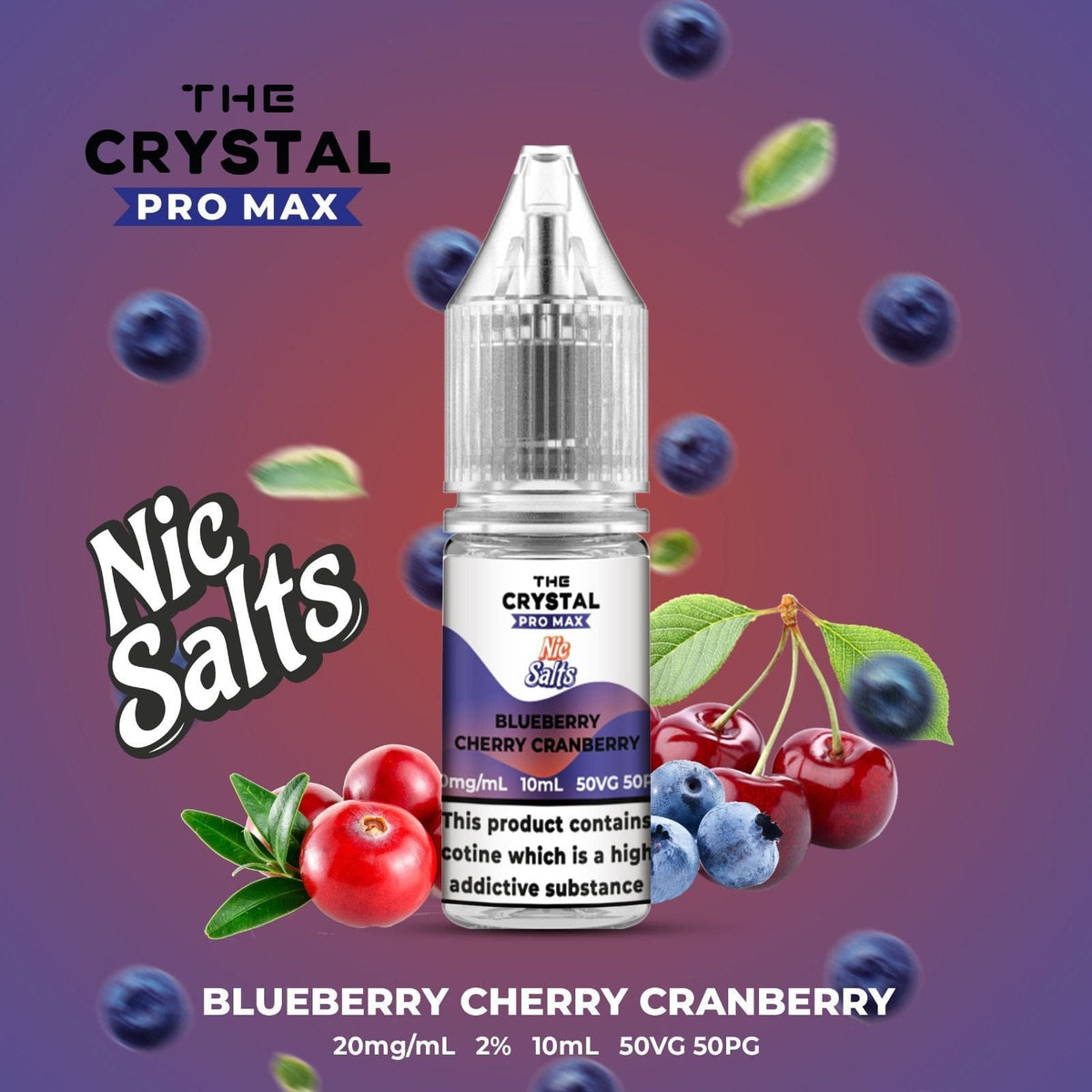 The Crystal Pro Max Hayati Nic Salts 10ml - Box of 10 - Bulk Vape Wholesale