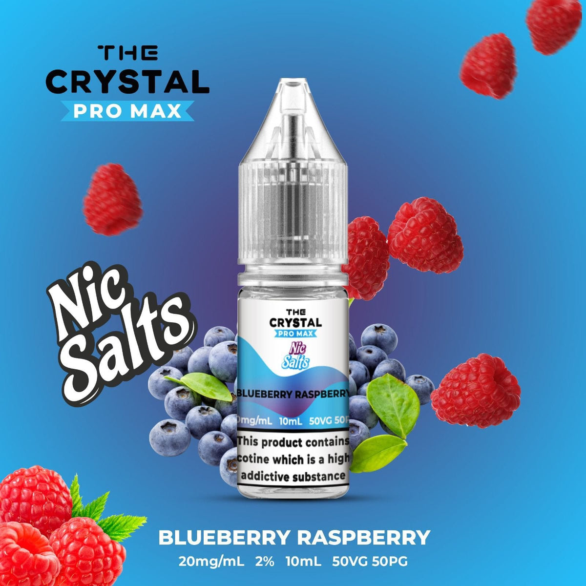 The Crystal Pro Max Hayati Nic Salts 10ml - Box of 10 - Bulk Vape Wholesale