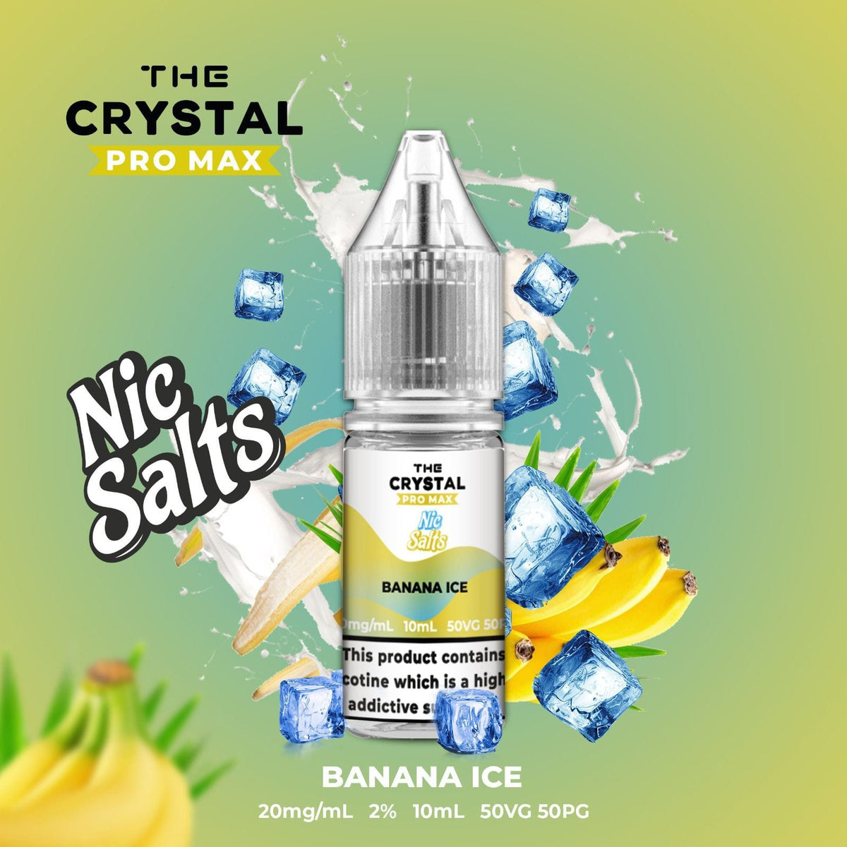 The Crystal Pro Max Hayati Nic Salts 10ml - Box of 10 - Bulk Vape Wholesale