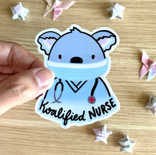 Koalified Nurse Sticker