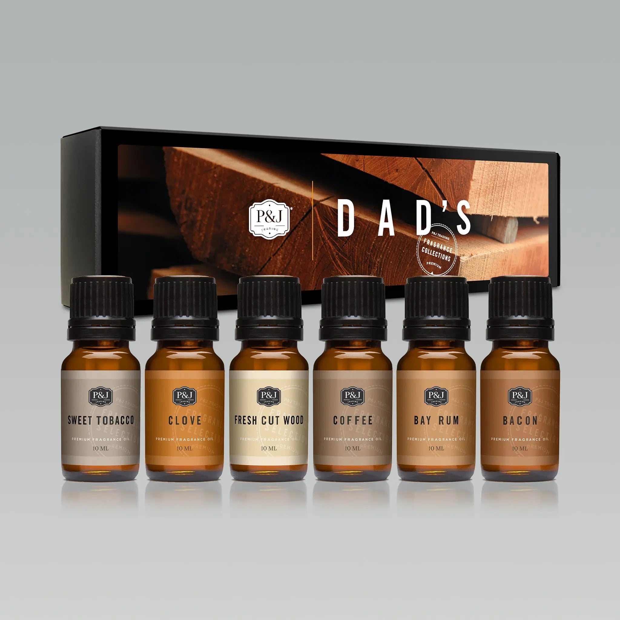  Mens Essential Oils Set - TOP 6 Gentlemen's Fragrance