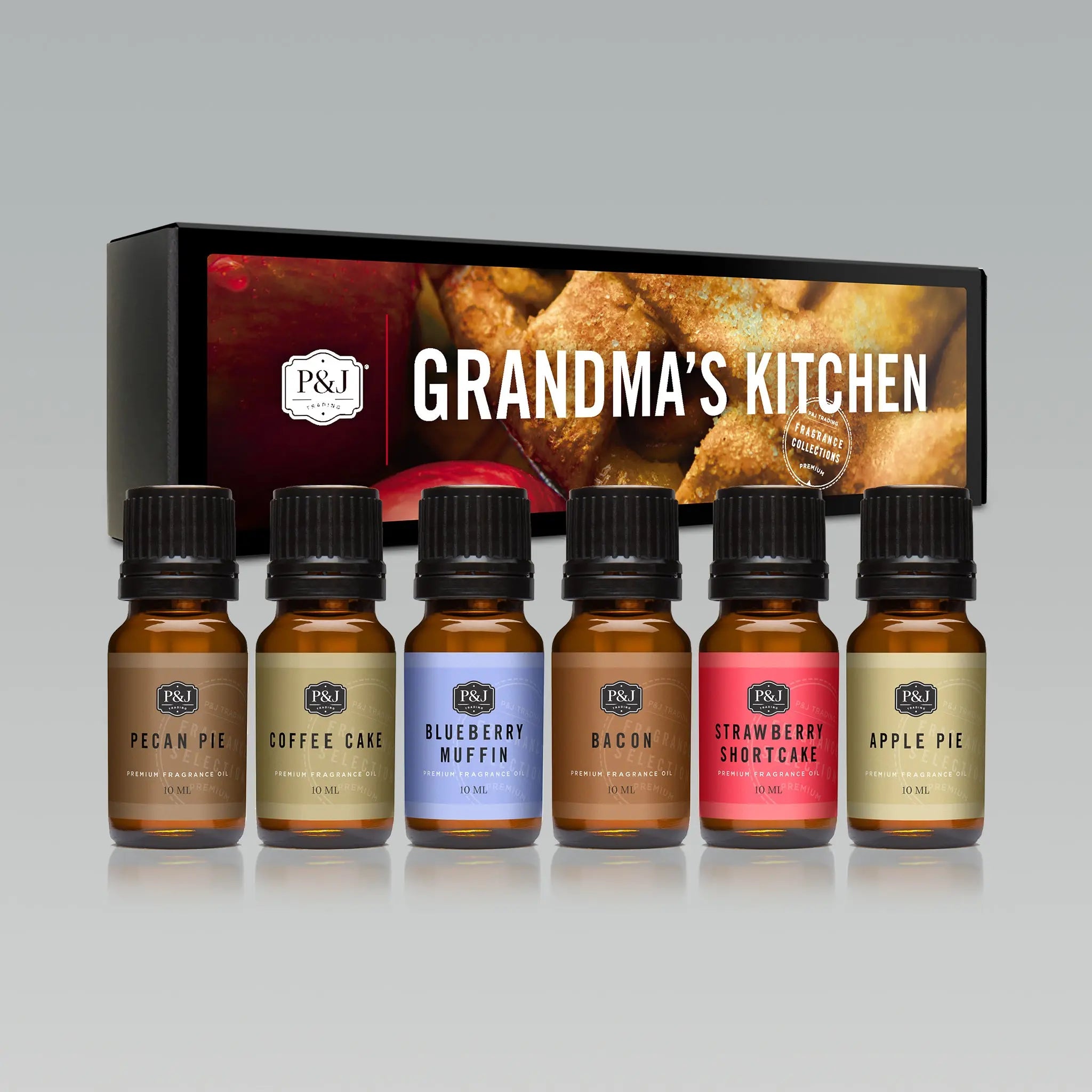  P&J Fragrance Oil Bakery Set  Pumpkin Pie, Cupcake, Sugar  Cookies, Coffee Cake, Snickerdoodle, and Gingerbread Candle Scents for Candle  Making, Freshie Scents, Soap Making Supplies : Books