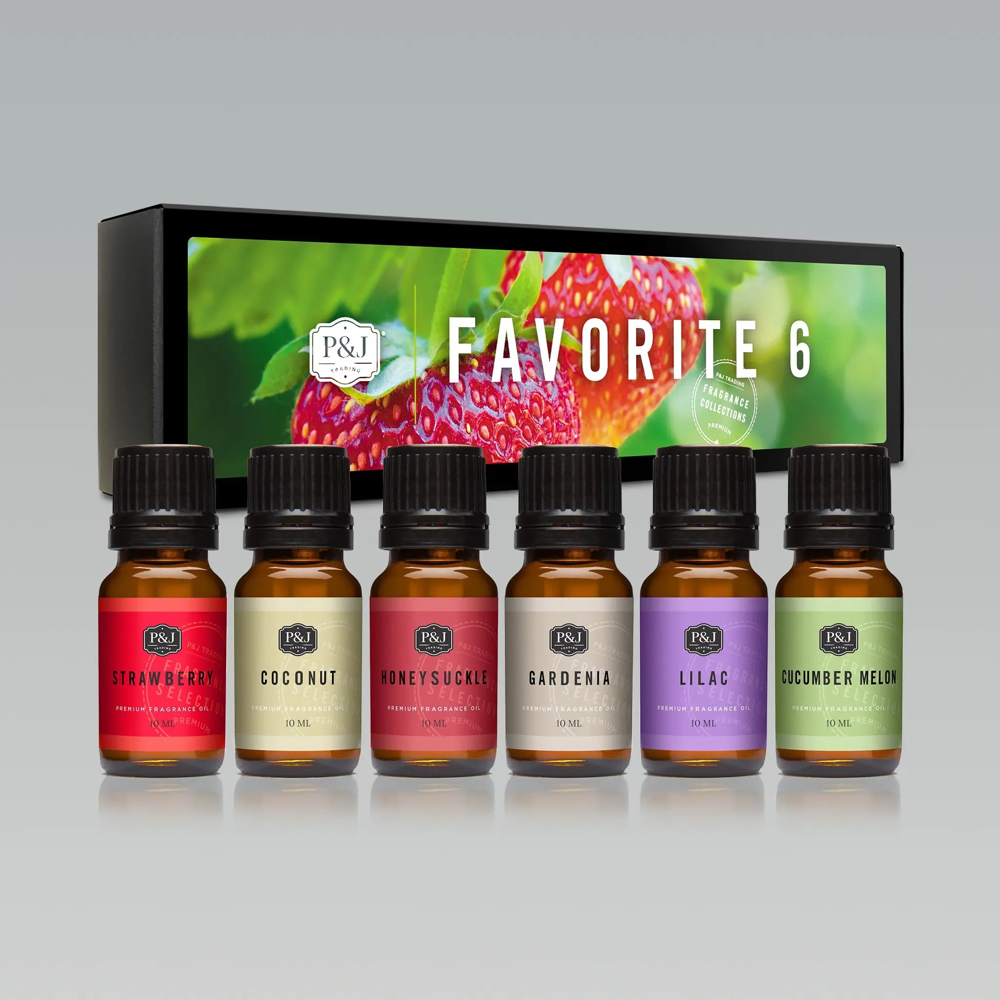 P&j Trading Fragrance Oil | Clean Home Set of 6 - Scented Oil for Soap Making, Diffusers, Candle Making, Lotions, Haircare, Slime, and Home Fragrance