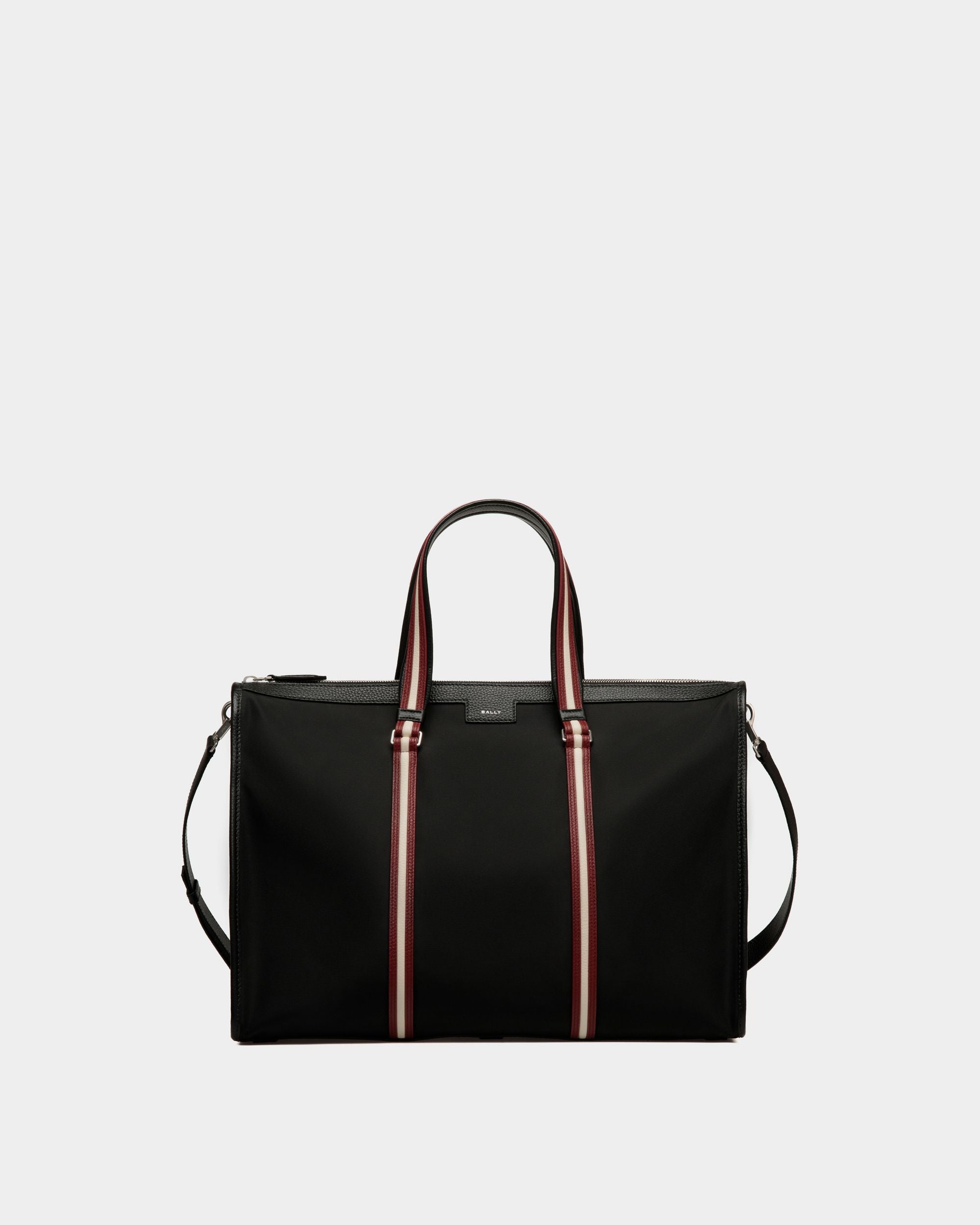 Men's Code Tote Bag in Nylon | Bally | Still Life Front