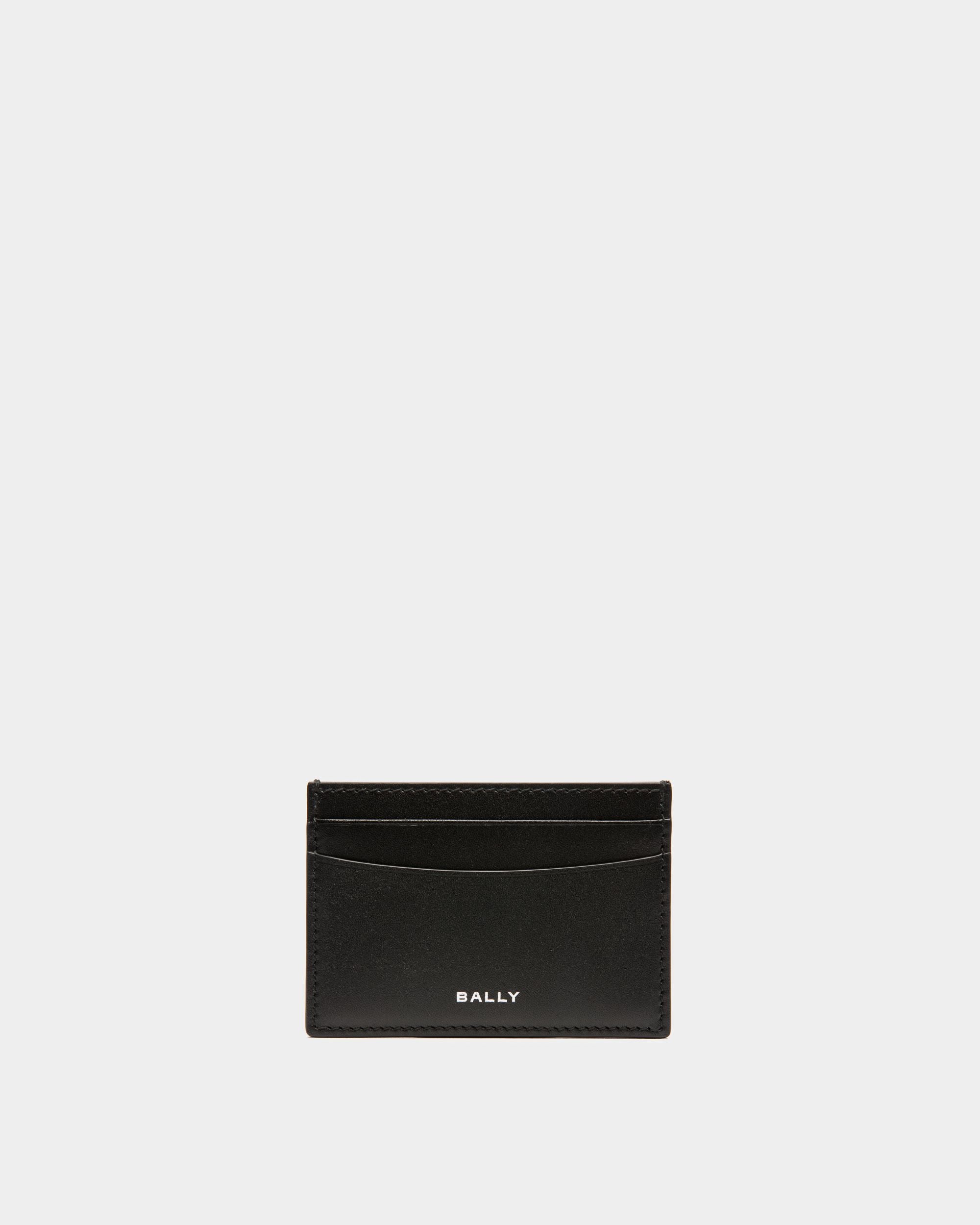 Busy Bally | Porte-cartes pour homme en cuir noir | Bally | Still Life Devant