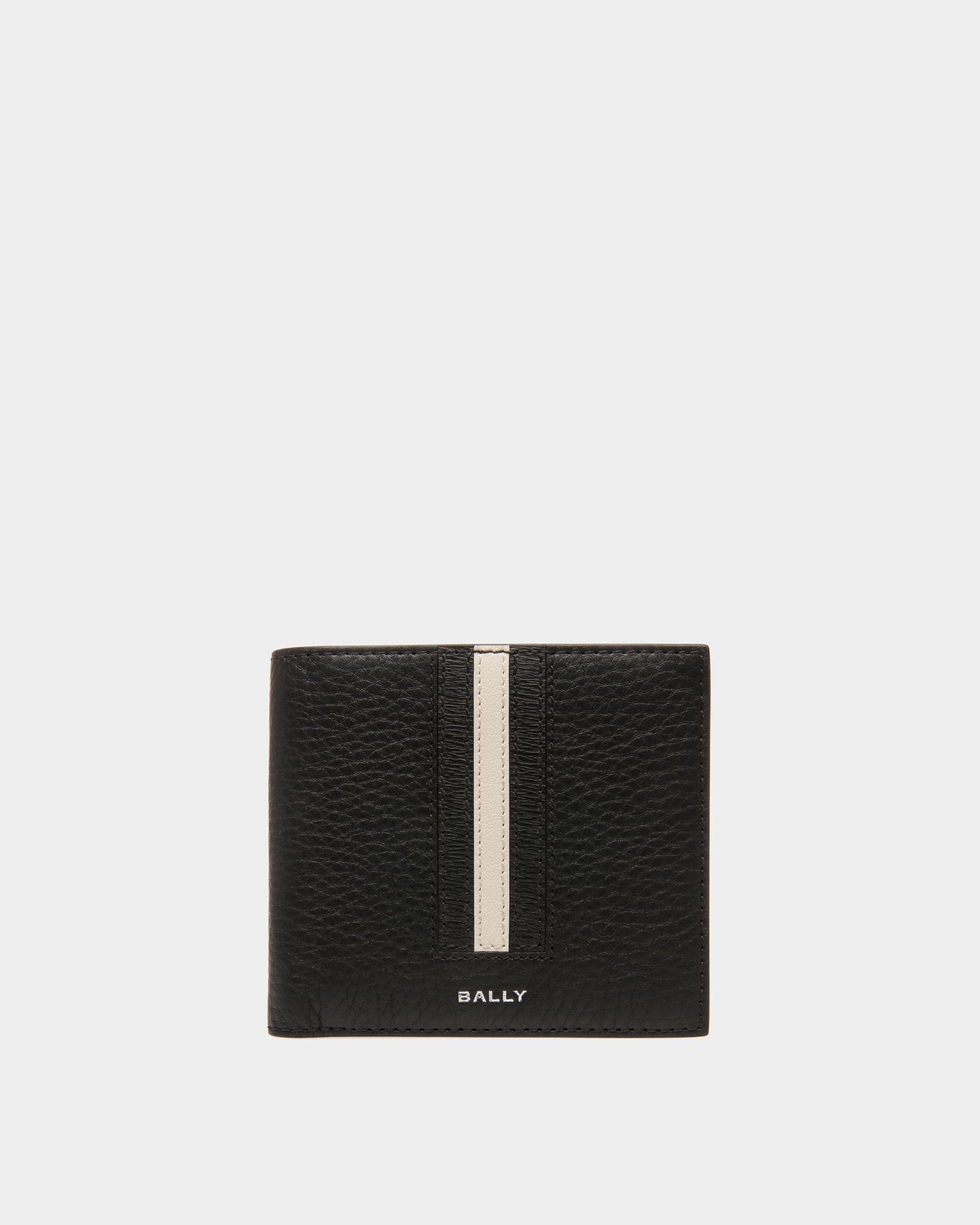 Ribbon | Portefeuilles et porte-monnaies pour homme | Cuir noir | Bally | Still Life Devant