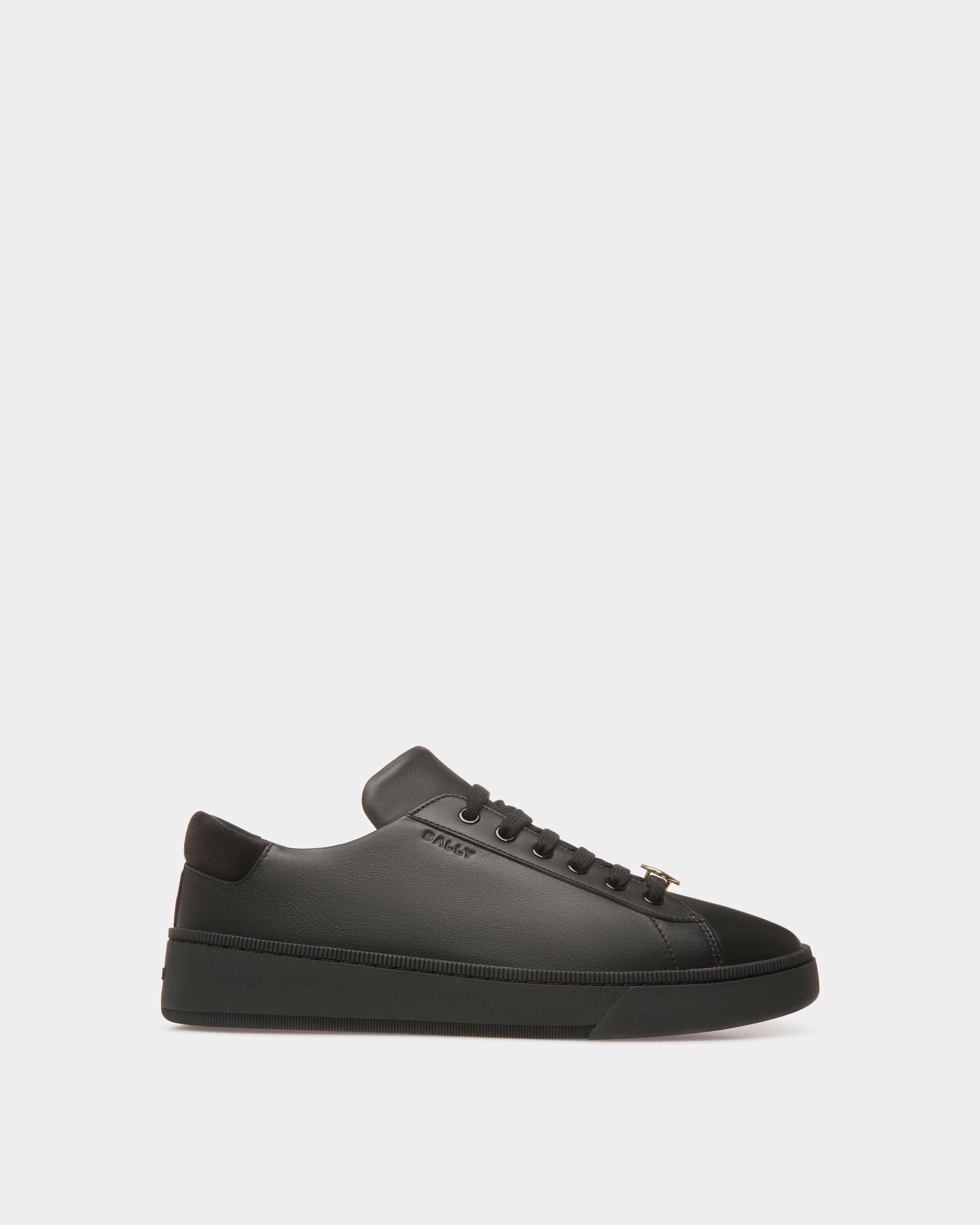 Ryver | Sneakers pour homme | Cuir noir | Bally | Still Life Côté