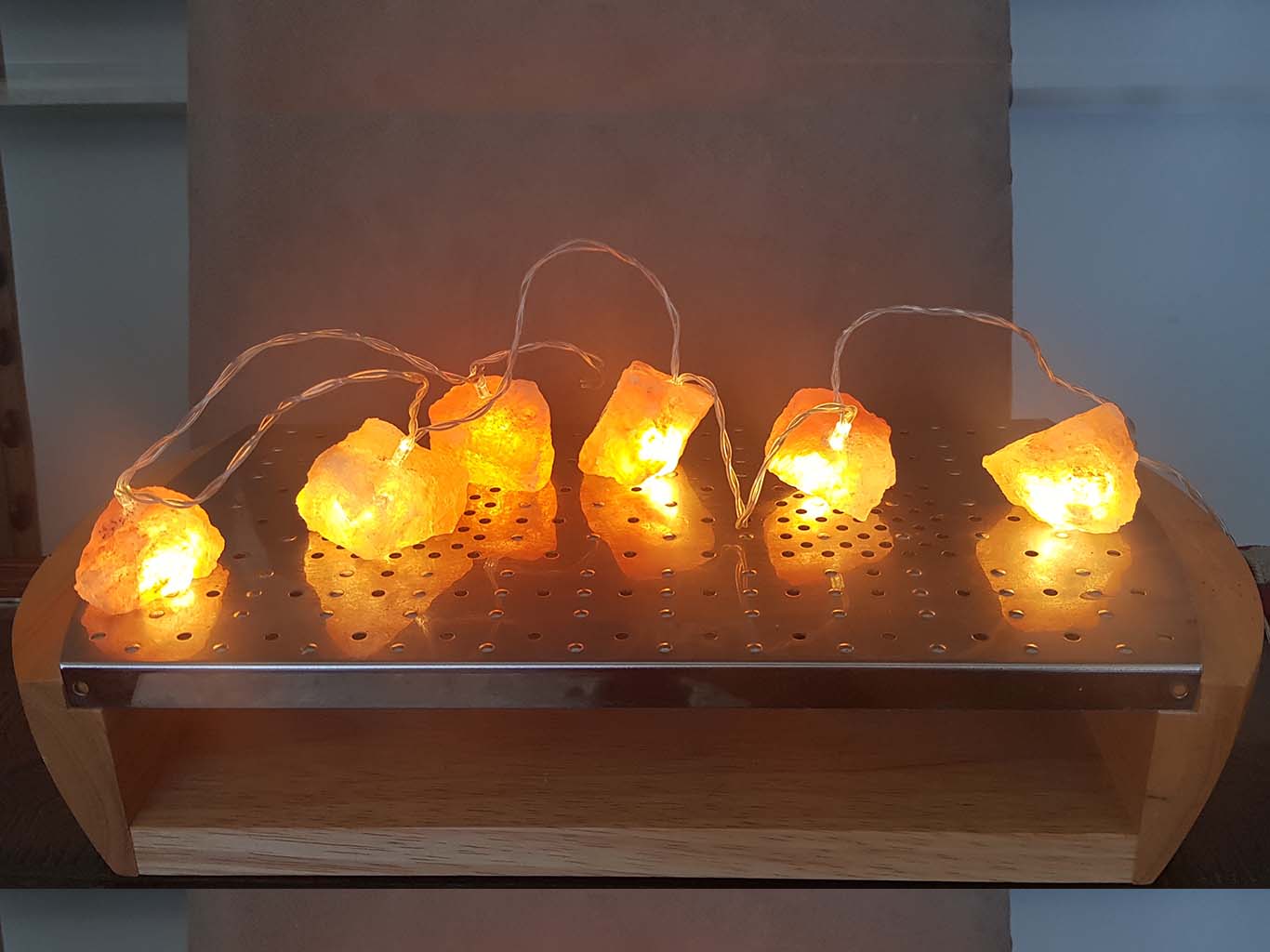 himalayan salt fairy lights