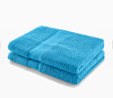 100% Cotton Bath Sheets Twin Pack Image 7