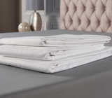 Cambridge 100% Cotton Flat Sheet Image 1