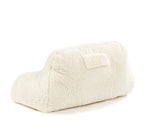 Huggleland Cream Teddy Fleece Cuddle Cushion Image 4
