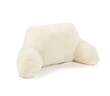 Huggleland Cream Teddy Fleece Cuddle Cushion Image 3