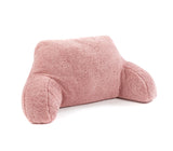 Huggleland Pink Teddy Fleece Cuddle Cushion Image 4