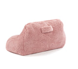 Huggleland Pink Teddy Fleece Cuddle Cushion Image 5