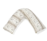 Huggleland Grey Snow Leopard V Shape Support Pillow Image 4