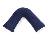 Huggleland Navy Blue Teddy Fleece V Shape Support Pillow Image 4