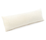 Huggleland Cream Teddy Fleece Bolster Pillow Image 4