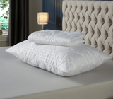 Luxury Cotton Feels Like Down Pillow Protector Pair Image 2