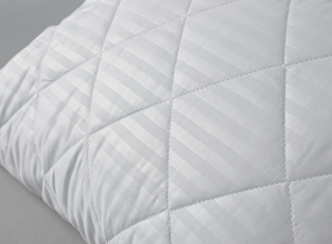 Luxury Cotton Feels Like Down Pillow Protector Pair Image 1