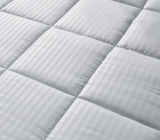 Luxury Hotel Quality Striped Mattress Protector Image 2