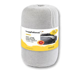 Huggleland Easy Wash Reversible Coverless Teddy Fleece Duvet and Pillowcase - Grey/Pink Image 6