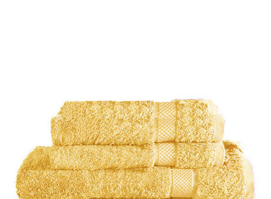 100% Cotton Four Piece Towel Bundle Image 2