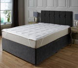 Luxury Cotton Feels Like Down Mattress Topper Image 1