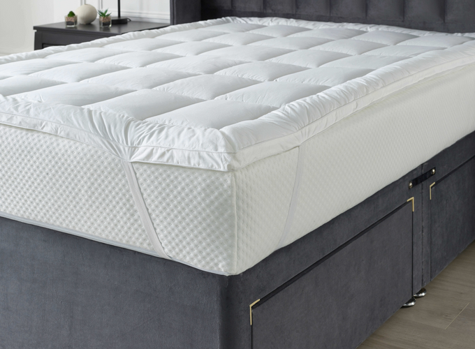 1" Deep Forever Full Mattress Topper Image 2