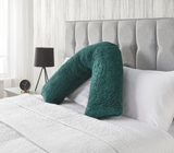 Huggleland Emerald Teddy V-Shape Support Pillow Image 1
