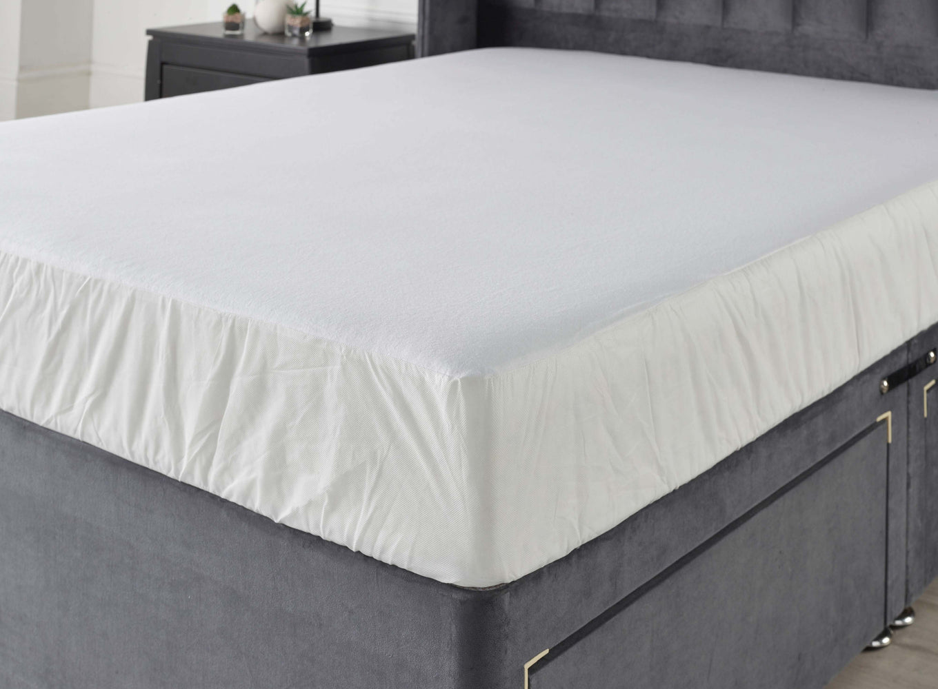 downland cotton soft mattress protector double