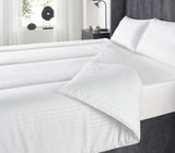 Downland Hotel Quality Stripe Microfibre 10.5 Tog Duvet Image 2