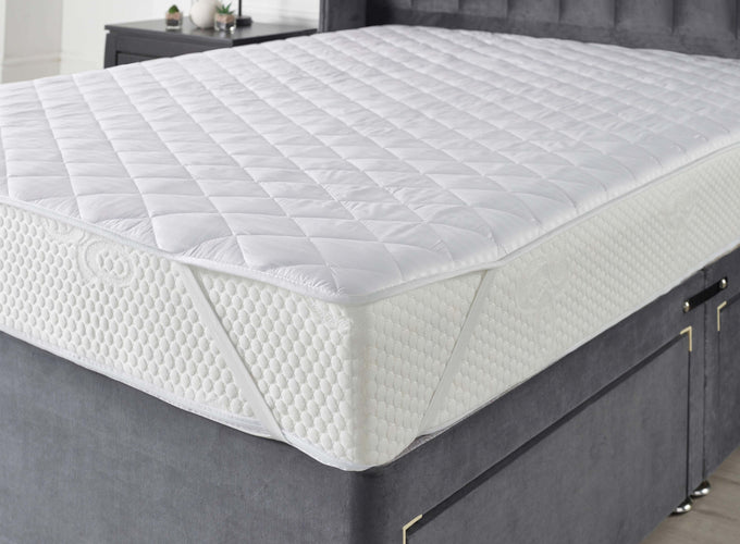 Downland Hotel Quality Quilted Mattress Protector Image 2