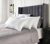 Downland Hotel Quality Microfibre Stripe Pillow 700g Image 3