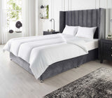 Downland Carlton Grey Superbounce Bedding Pack Image 4