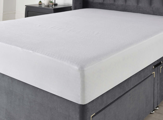 Downland Waterproof Terry Towelling Mattress Protector Image 2