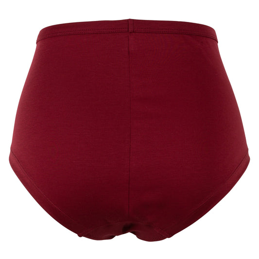 BUTTERFLY BRA, ORGANIC COTTON JERSEY, BORDEAUX, Product code 22-24-121