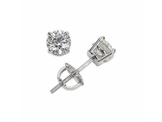 4mm Diamond Martini Studs, .50ctw — Emily Chelsea Jewelry