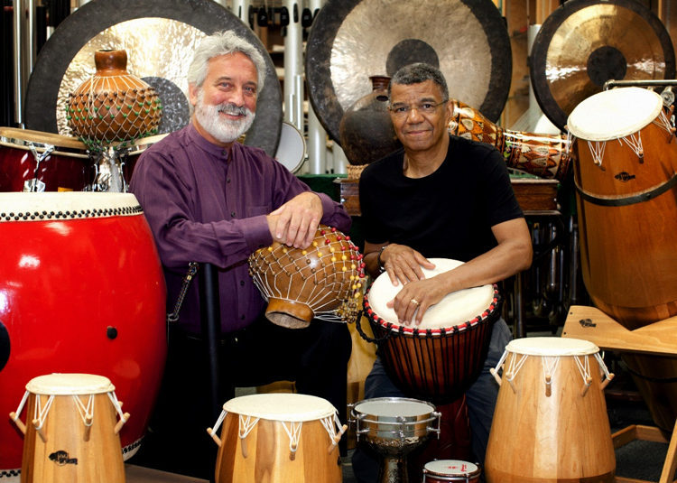 Garry with Jack DeJohnette, Beloved American Jazz Drummer