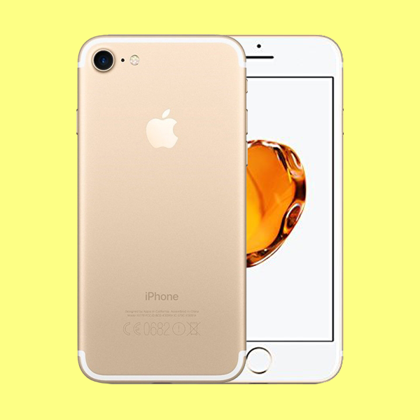 Használt, felújított arany iPhone 7 illusztráció elsődleges