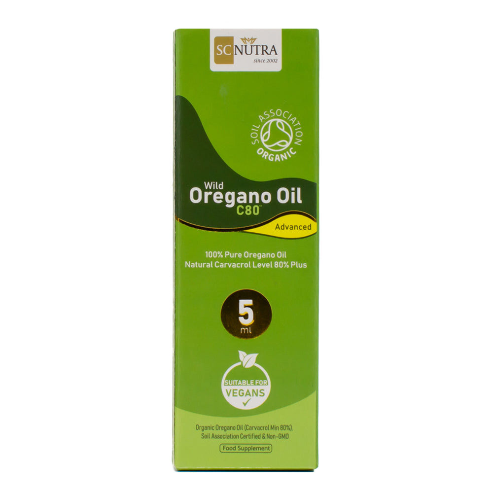 Organic Wild Oregano Oil C80 Advanced (Undiluted) 5ml – Sweet Cures SAS