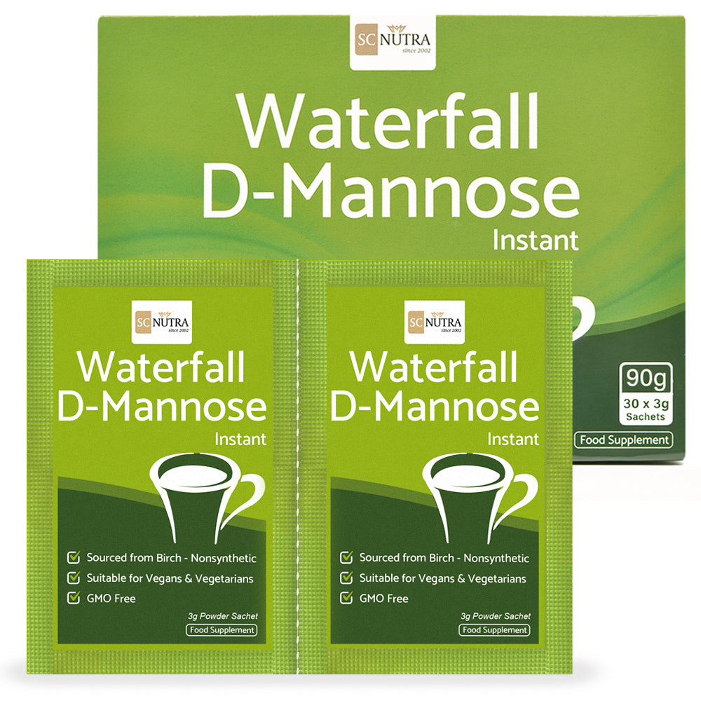 Waterfall D-Mannose Sachets de Poudre Instantanée 90g (Pack Économique) - SC Nutra France product image