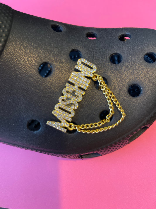 Inspired Croc Charm LV bling – ChayaCreates