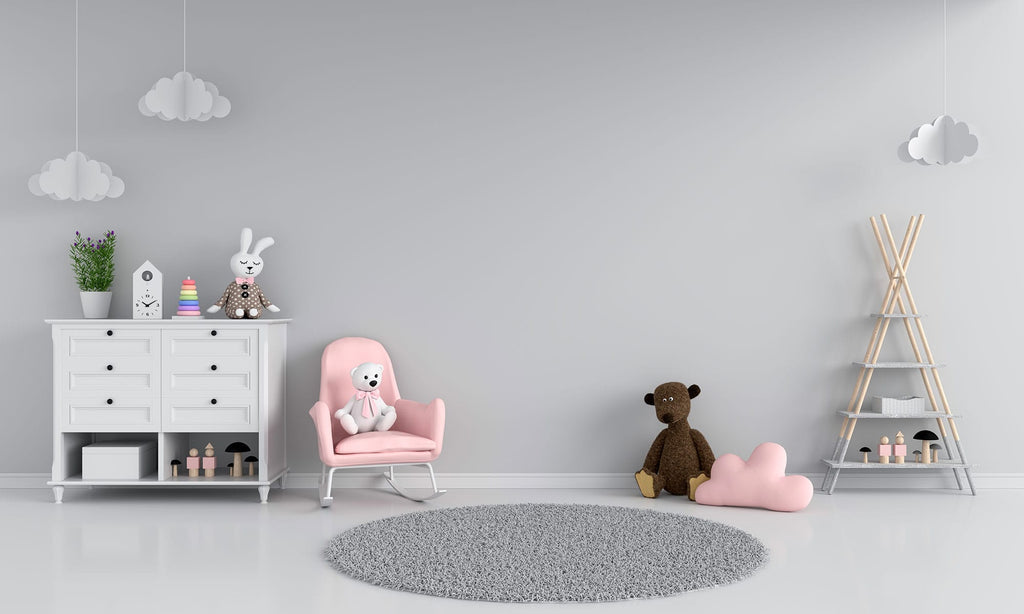 tapis-chambre-bébé-rose