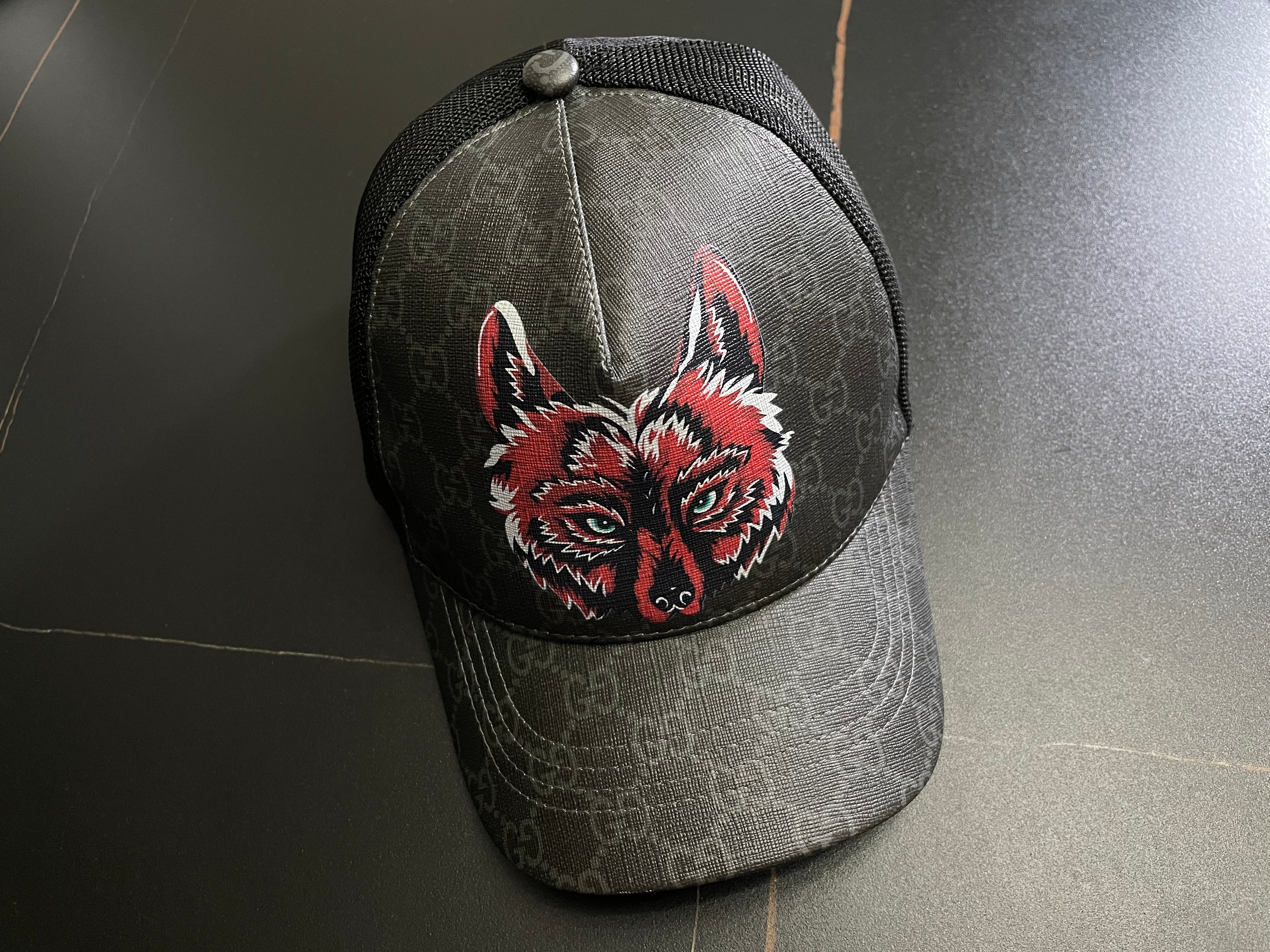 gucci cap fox