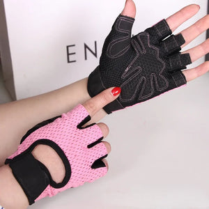 Professional Cycling Fingerless Gloves for Breathable Anti-Slip Fitness in Summer. Perfect for Gym, Fishing, and Biking. - Wooshopty Fitness Wellness Yoga and Exercise 