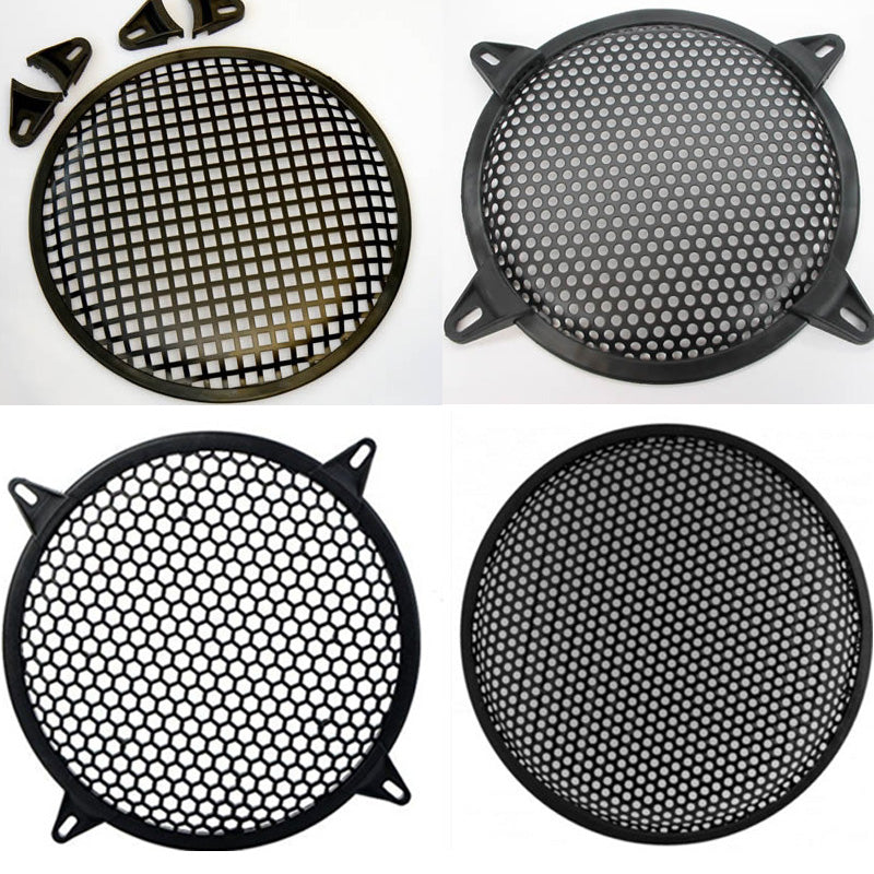 Doiee Black Powder Steel Perforated Speaker Grill,Speaker Grille,Audio ...